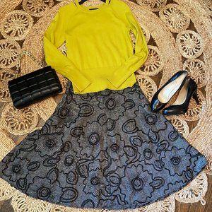 MADISON A-line skirt with ribbon detail - Size 4